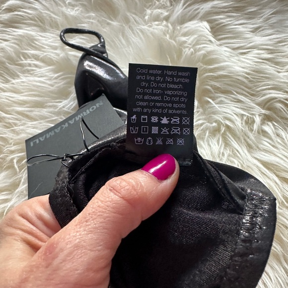 NWT Norma Kamali Slip Bra Tp - Picture 5 of 8